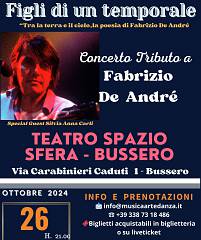 Concerto tributo a fabrizio de andre'